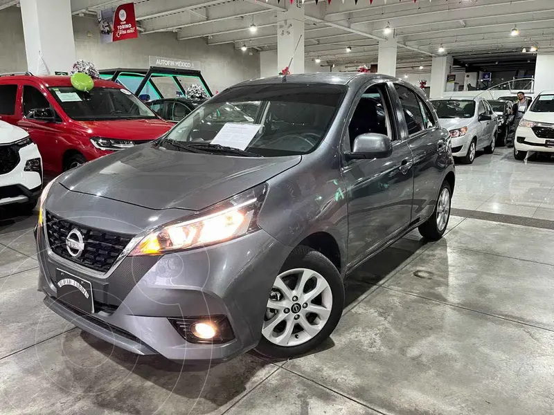 Foto Nissan March Advance usado (2024) color Gris financiado en mensualidades(enganche $76,299 mensualidades desde $5,837)