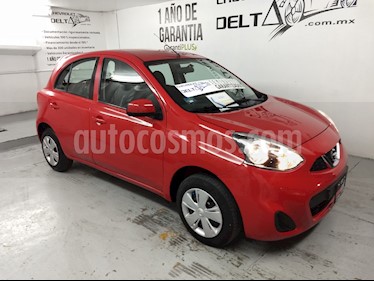 foto Nissan March Sense usado (2018) color Rojo precio $149,000