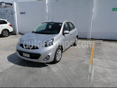 Nissan March Advance usado (2016) color Plata precio $125,000