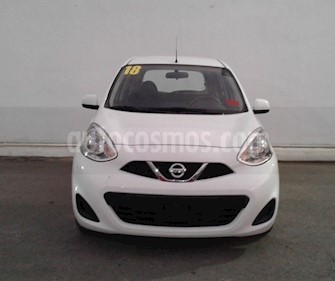 foto Nissan March Sense Aut usado (2018) color Blanco precio $156,000