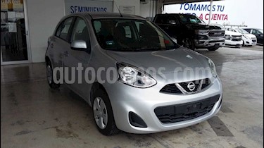 foto Nissan March Sense Aut usado (2018) color Plata precio $180,000
