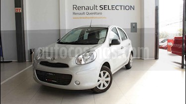 Nissan March Active usado (2019) color Plata precio $155,000