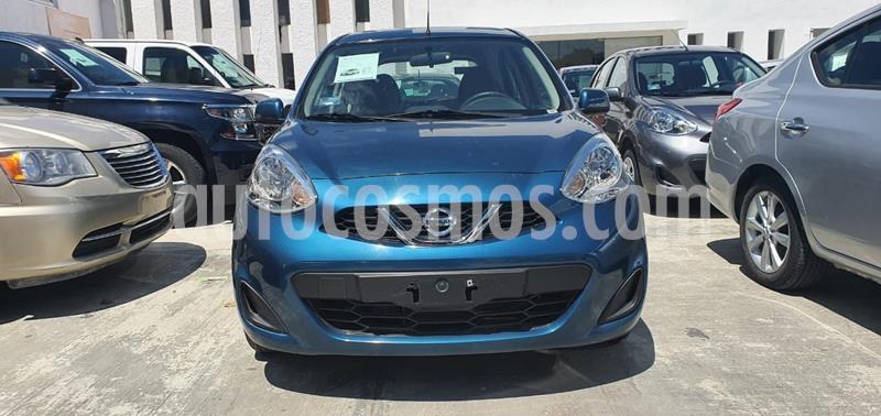 Nissan March Sense Aut usado (2018) color Turquesa precio $148,000
