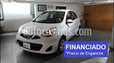 Nissan March Sense usado (2015) color Blanco precio $36,250