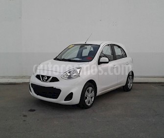 foto Nissan March Sense Aut usado (2018) color Blanco precio $156,000