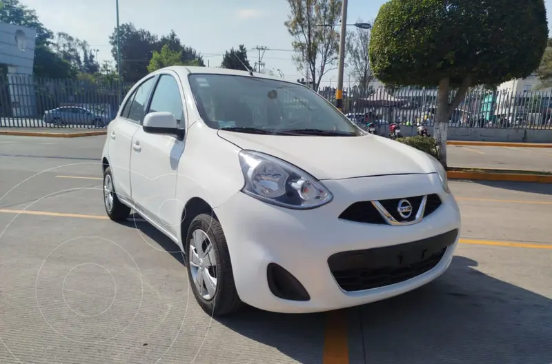 Foto Nissan March Sense Aut usado (2019) color Blanco precio $179,000