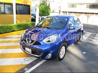Nissan March Advance usado (2014) color Azul Electrico precio $109,900