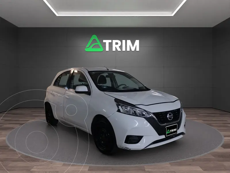 Foto Nissan March Sense Aut usado (2021) color Blanco precio $163,999