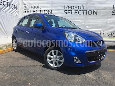 Nissan March Advance NAVI Aut usado (2018) color Azul Electrico precio $175,000