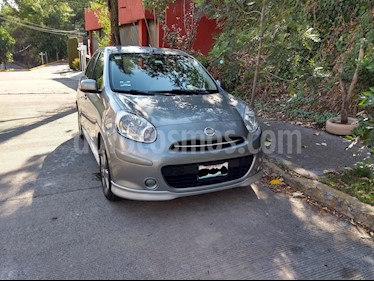 Nissan March SR Aut usado (2012) color Gris precio $115,000
