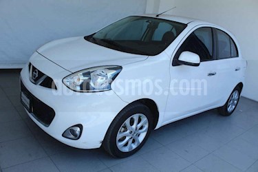 Nissan March 5p Advance L4/1.6 Man usado (2016) color Blanco precio $149,000