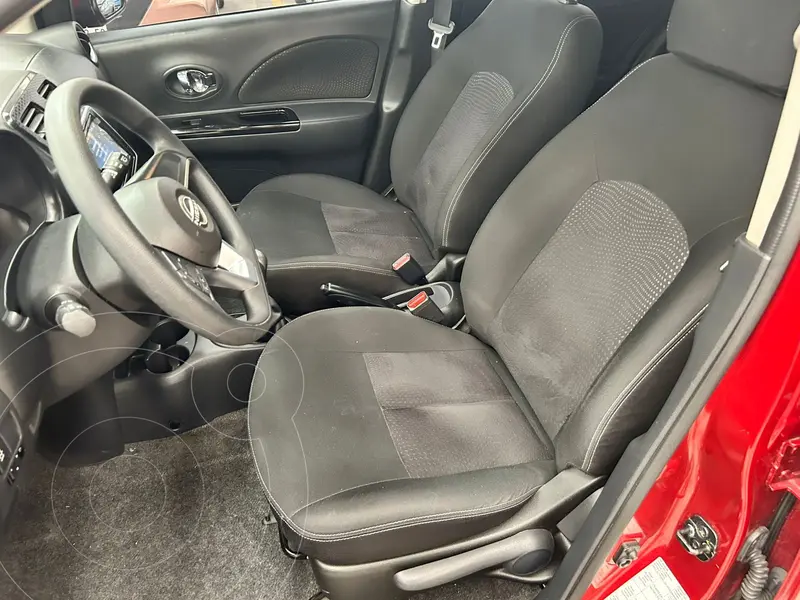 Foto Nissan March Advance usado (2023) color Rojo financiado en mensualidades(enganche $104,500 mensualidades desde $4,560)