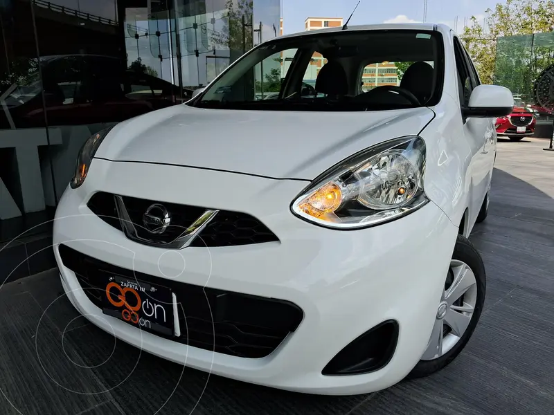Foto Nissan March Sense Aut usado (2014) color Blanco precio $165,000