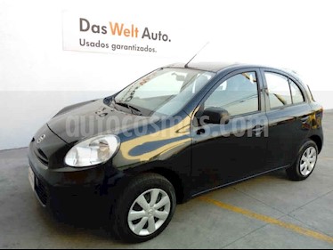 foto Nissan March 5p Active L4/1.6 Man usado (2015) color Negro precio $110,000