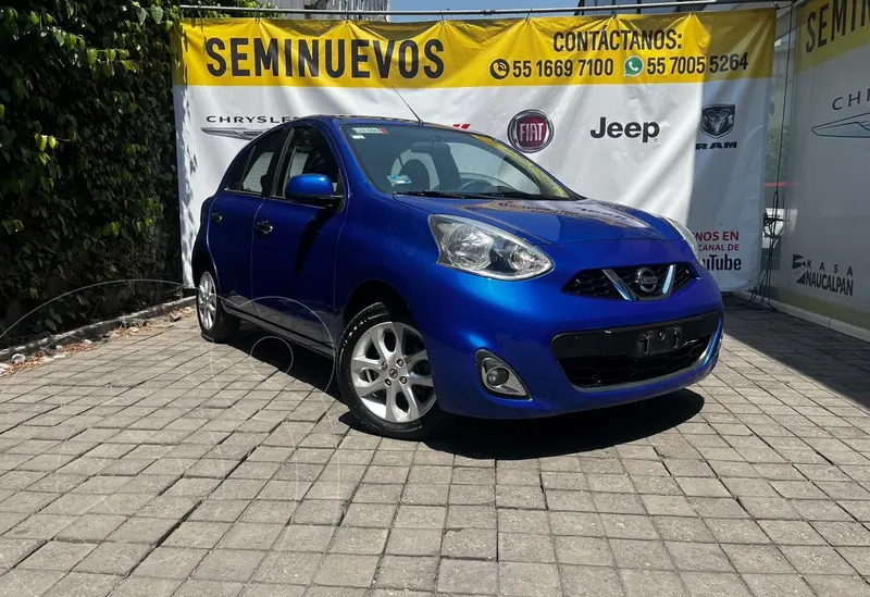 Foto Nissan March Advance NAVI Aut usado (2018) color Azul precio $213,000