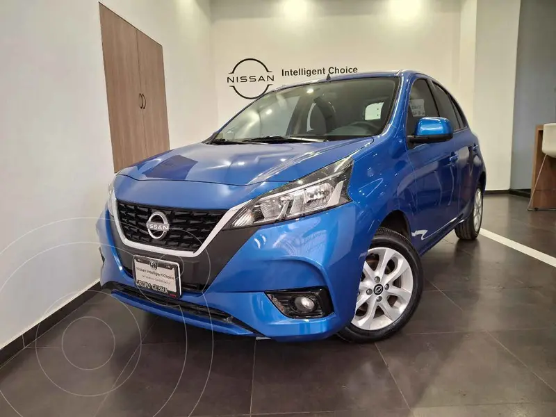 Foto Nissan March Advance usado (2023) color Azul precio $290,000