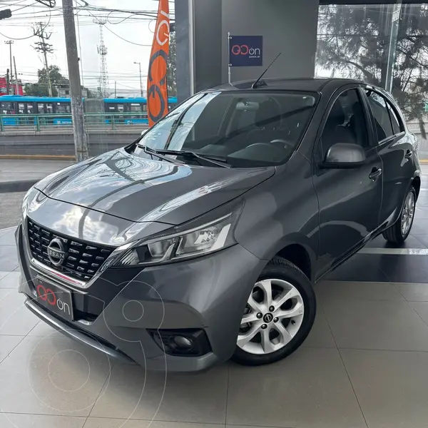 Foto Nissan March Advance usado (2022) color Gris financiado en mensualidades(enganche $68,125 mensualidades desde $5,209)