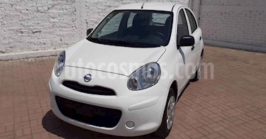 foto Nissan March 5p Active L4/1.6 Man A/A usado (2019) color Blanco precio $124,900