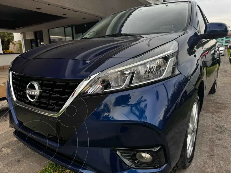 Foto Nissan March Advance usado (2024) color Azul precio $268,000