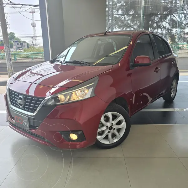Foto Nissan March Advance usado (2022) color Rojo financiado en mensualidades(enganche $64,038 mensualidades desde $4,897)