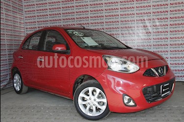 Nissan March Advance NAVI Aut usado (2018) color Rojo precio $185,000