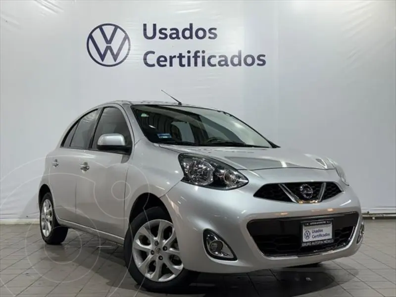 Foto Nissan March Advance usado (2017) color plateado precio $194,000