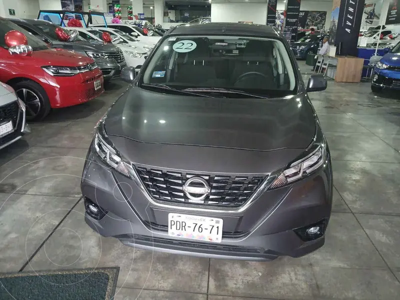 Foto Nissan March Advance usado (2022) color Gris financiado en mensualidades(enganche $66,762 mensualidades desde $5,107)