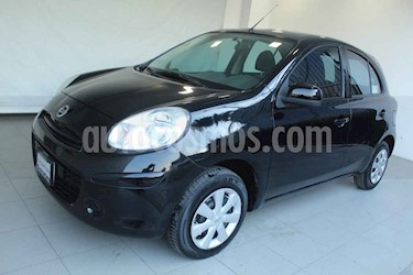 foto Nissan March 5p Sense 5vel usado (2013) color Negro precio $119,000
