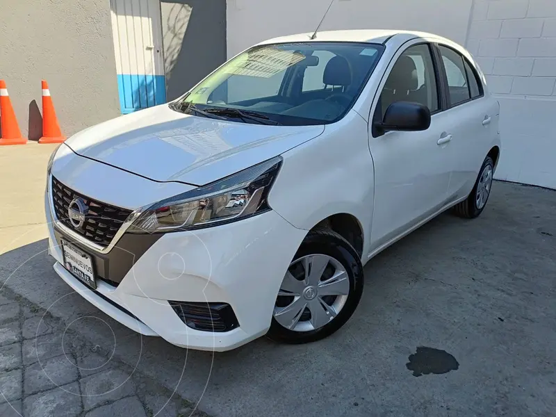 Foto Nissan March Sense usado (2022) color Blanco precio $189,900