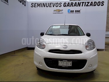 foto Nissan March Active usado (2018) color Blanco precio $135,000