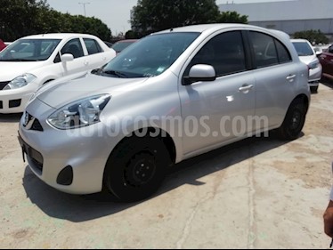 foto Nissan March Sense usado (2016) color Plata precio $140,000