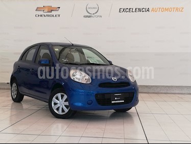 foto Nissan March Sense usado (2013) color Azul Eléctrico precio $105,000
