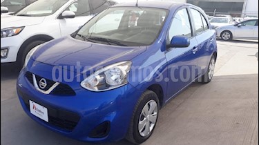 Foto venta Auto Seminuevo Nissan March Sense (2015) color Azul precio $134,000