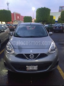 Nissan March Sense usado (2014) color Gris Oxford precio $105,000