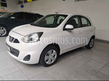 Foto venta Auto usado Nissan March Sense (2017) color Blanco precio $129,000