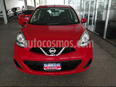 foto Nissan March Sense usado (2016) color Rojo precio $135,000