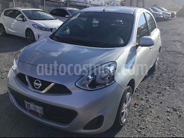 Foto venta Auto usado Nissan March Sense (2018) color Plata precio $139,000