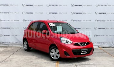 foto Nissan March Sense usado (2016) color Rojo precio $145,000