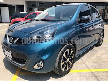 foto Nissan March SR NAVI usado (2018) color Azul Eléctrico precio $180,000