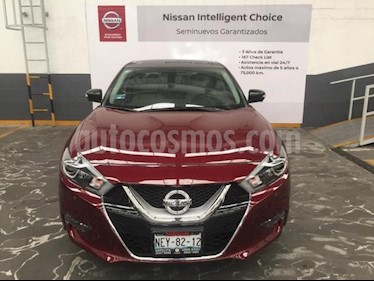 Nissan Maxima 4P EXCLUSIVE V6/3.5 AUT usado (2017) color Rojo precio $499,000