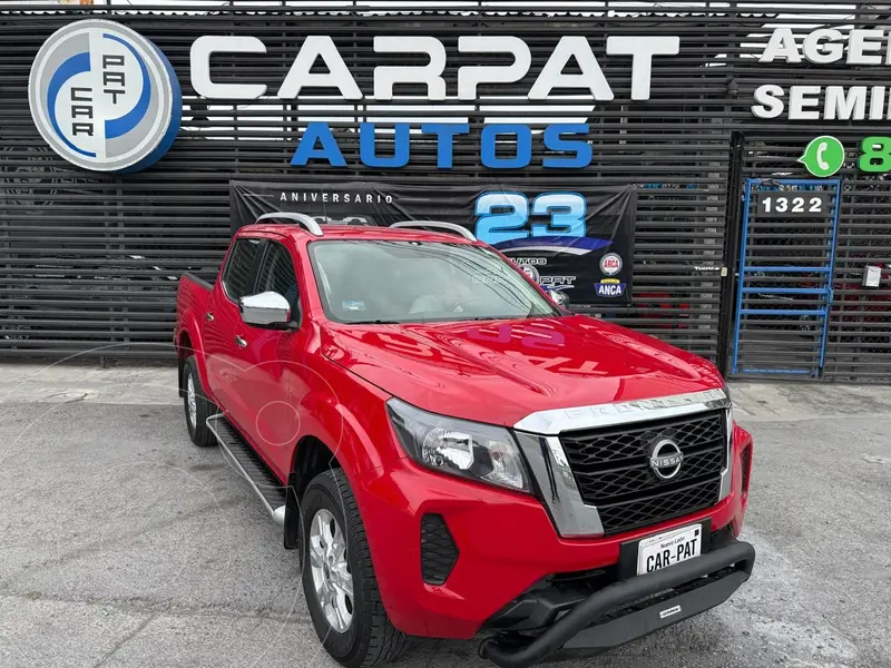 Foto Nissan NP300 Frontier LE A/A usado (2023) color Rojo financiado en mensualidades(enganche $111,980 mensualidades desde $11,671)