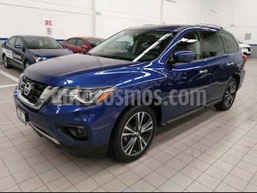 foto Nissan Pathfinder 5p Exclusive V6/3.5 Aut usado (2018) color Azul precio $585,000