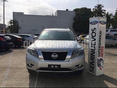 Foto venta Auto Seminuevo Nissan Pathfinder Advance (2014) color Plata precio $290,000