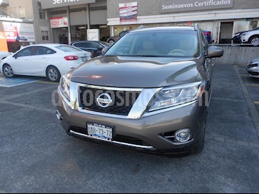 Foto venta Auto Seminuevo Nissan Pathfinder Exclusive 4x4 (2014) color Gris precio $300,000