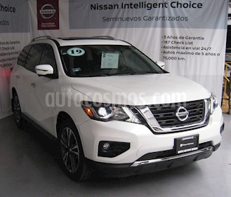 Foto venta Auto usado Nissan Pathfinder Exclusive (2019) color Blanco precio $700,000