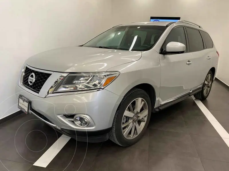 Nissan Pathfinder Exclusive usado (2014) color Plata precio $295,000