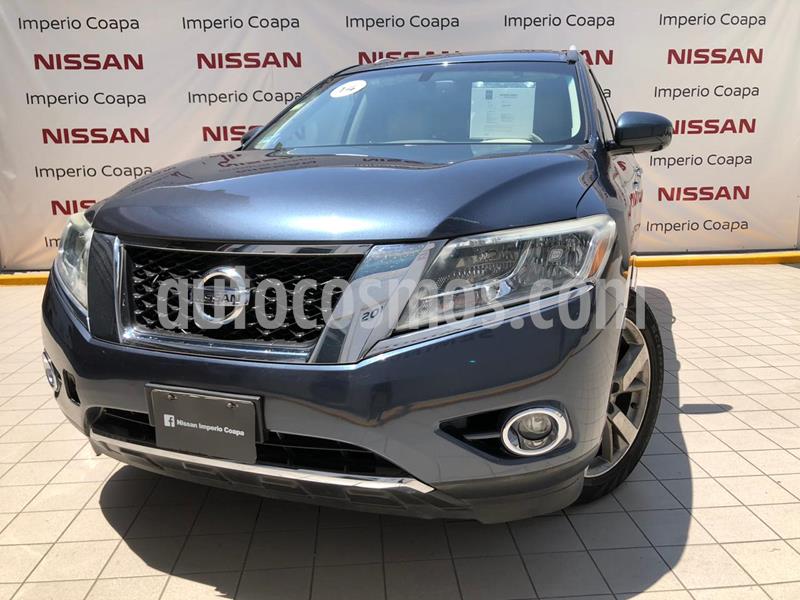 Nissan Pathfinder Exclusive usado (2014) color Azul precio $245,000