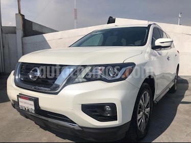 Foto Nissan Pathfinder 5P ADVANCE CVT PIEL QCP BOSE GPS RA-18 usado (2018) color Blanco precio $505,000