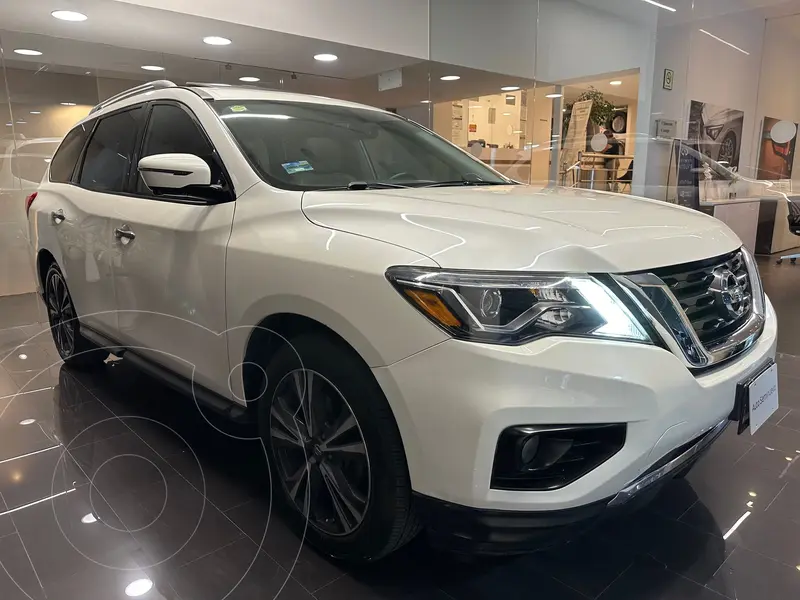 Nissan Pathfinder Exclusive 4x4 usado (2017) color Blanco precio $392,800