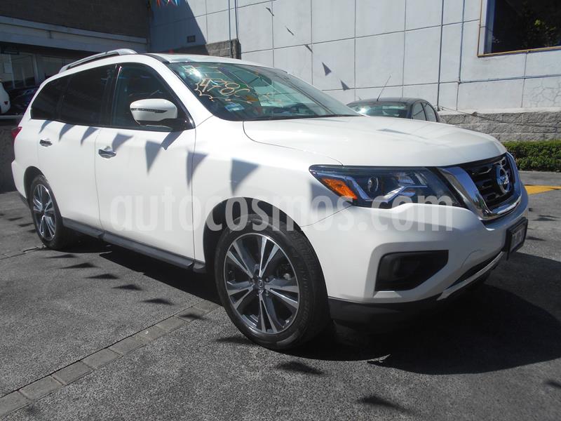 Nissan Pathfinder Exclusive 4x4 usado (2017) color Blanco precio $430,000